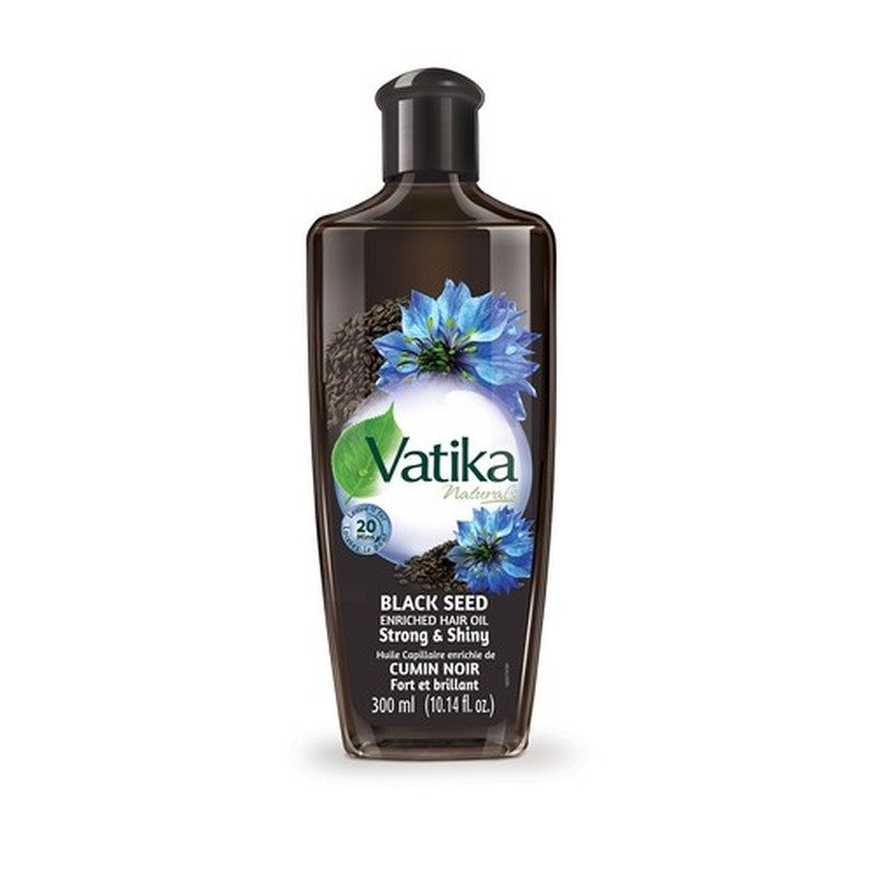 Vatika Naturals Black Seed Enriched Hair Oil Strong & Shiny 300 ml