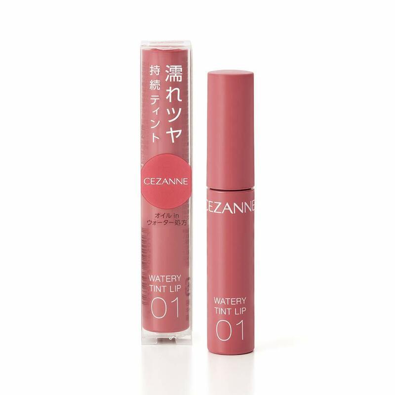 CEZANNE Watery Lip Tint 01 Natural Pink 4g - Emart Skincare Bangladesh