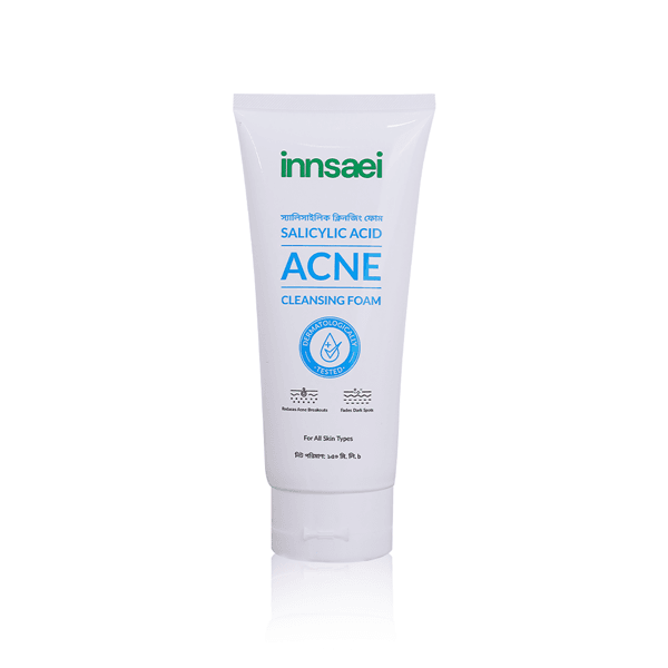 Innsaei Salicylic Acid Acne Solution Cleansing Foam 150ml face cleanser or face wash price in Bangladesh at Emart