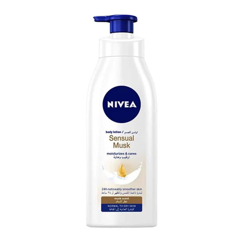 Nivea Body Lotion Sensual Musk 400ml - Emart Skincare Bangladesh