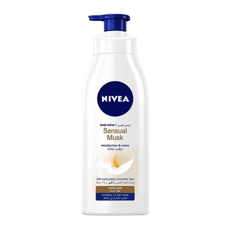 Nivea Body Lotion Sensual Musk 400ml - Emart Skincare Bangladesh