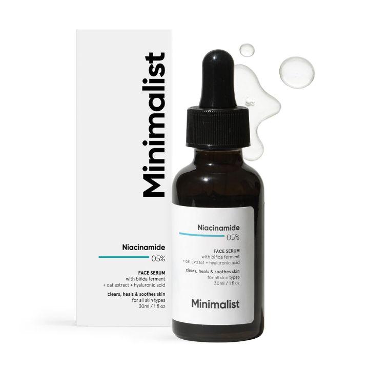 Minimalist Niacinamide 5% Face Serum 30ml - Emart Skincare Bangladesh