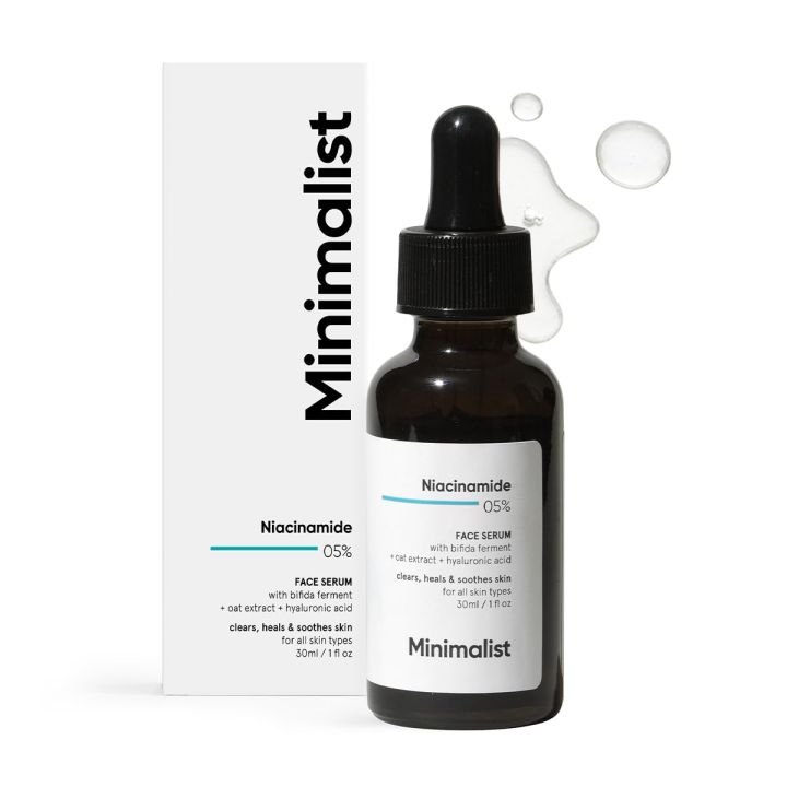 Minimalist Niacinamide 5% Face Serum 30ml - Emart Skincare Bangladesh