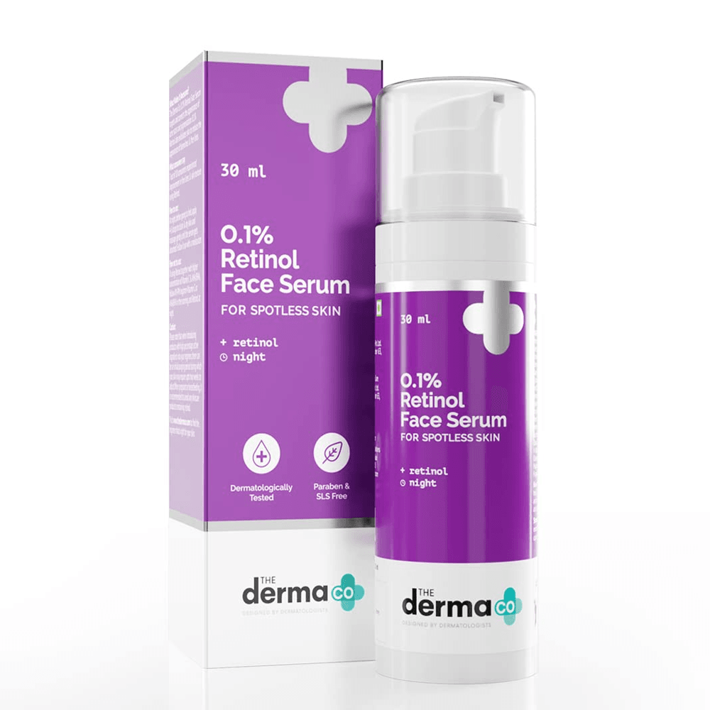 The Derma CO 0.1% Retinol Serum for Spotless Skin 30ml - Emart Skincare Bangladesh