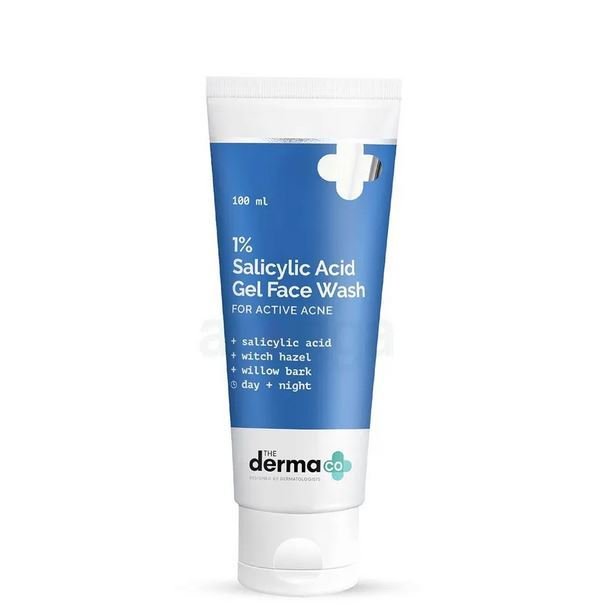 The Derma Co 1% Salicylic Acid Gel Face Wash 100ml - Emart Skincare Bangladesh