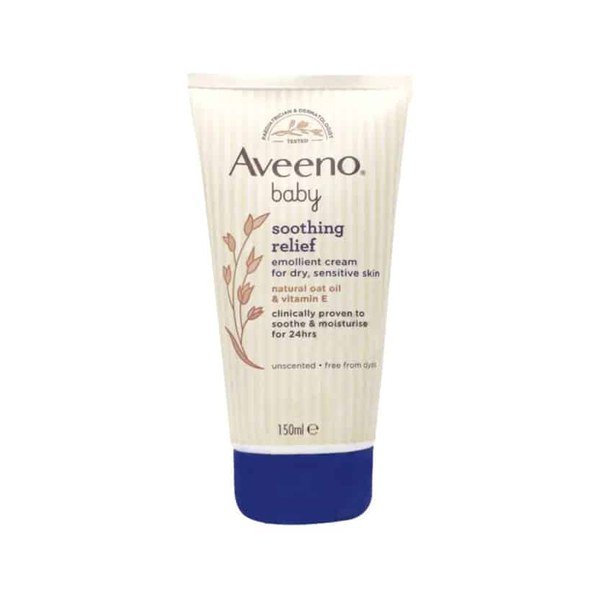 Aveeno Baby Soothing Relief Emollient Cream 150ml - Emart Skincare Bangladesh