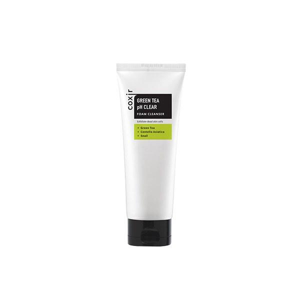 Coxir Green Tea pH Clear Foam Cleanser - 150ml - Emart Skincare Bangladesh