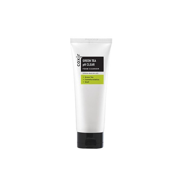 Coxir Green Tea pH Clear Foam Cleanser - 150ml - Emart Skincare Bangladesh