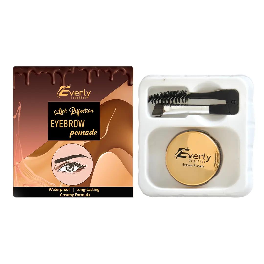 Everly Beauties Arch Perfection Eyebrow Pomade -Dark Brown 7g - Emart Skincare Bangladesh