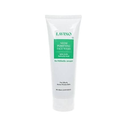Lavino Neem Purifying Face Wash With 0.5% Salicylic Acid 100ml - Emart Skincare Bangladesh