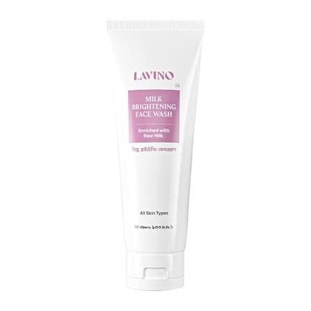 Lavino Milk Brightening Face Wash 100ml - Emart Skincare Bangladesh