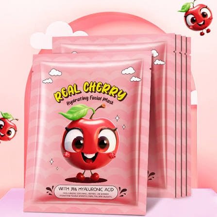 SADOER Real Red Apple Antioxidant Facial Mask 25g - Emart Skincare Bangladesh
