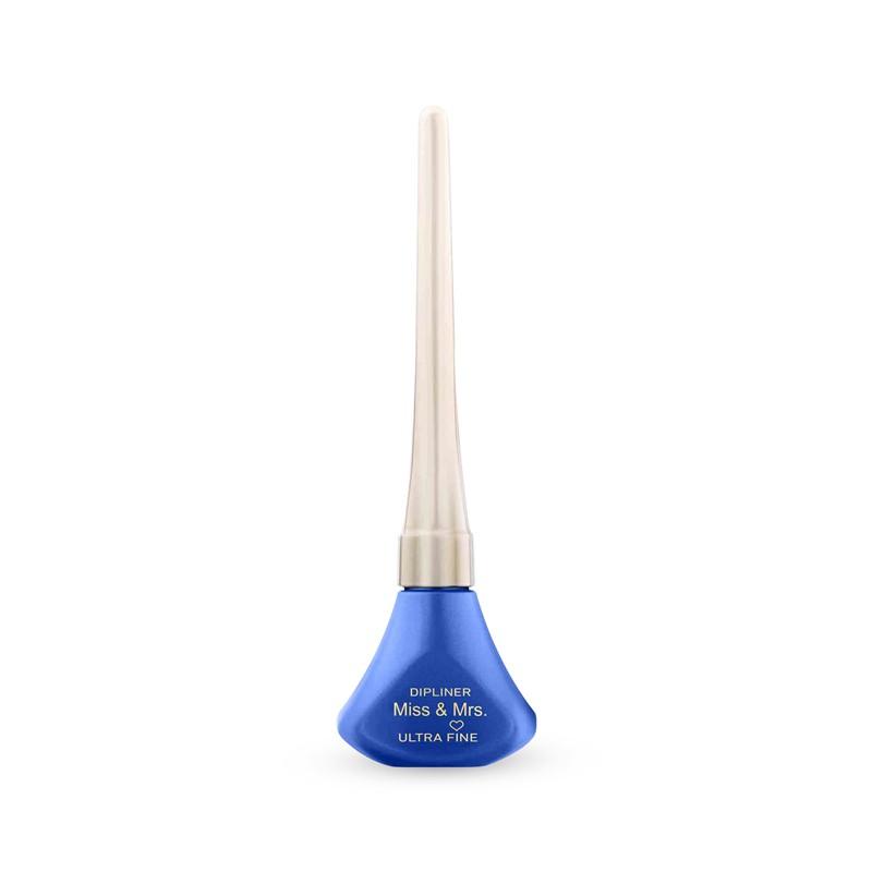 Miss & Mrs Ultra Fine Waterproof Blue Dipliner Eye Liner 4.5ml - Emart Skincare Bangladesh
