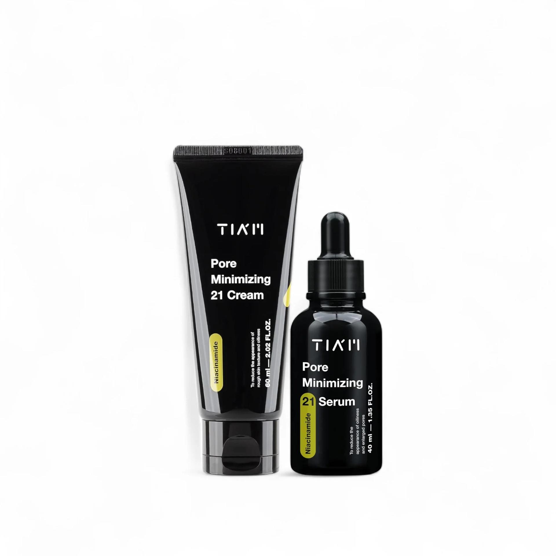 Tiam Pore Minimizing 21 Serum and Cream Combo - Emart Skincare Bangladesh