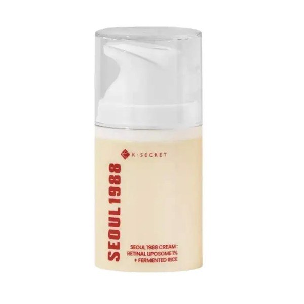 KSECRET SEOUL 1988 Cream : Retinal Liposome 1% + Fermented Rice 50ml - Emart Skincare Bangladesh