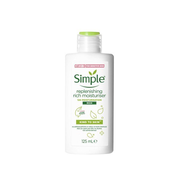 Simple Kind to Skin Replenishing Rich Moisturizer 125ml - Emart Skincare Bangladesh