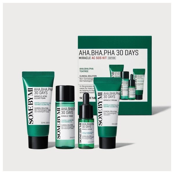 Some By Mi AHA BHA PHA 30 Days Miracle AC SOS Kit - Emart Skincare Bangladesh