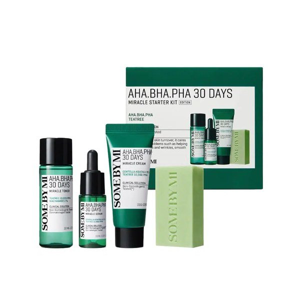 Some By Mi AHA.BHA.PHA 30 Days Miracle Starter Kit - Emart Skincare Bangladesh