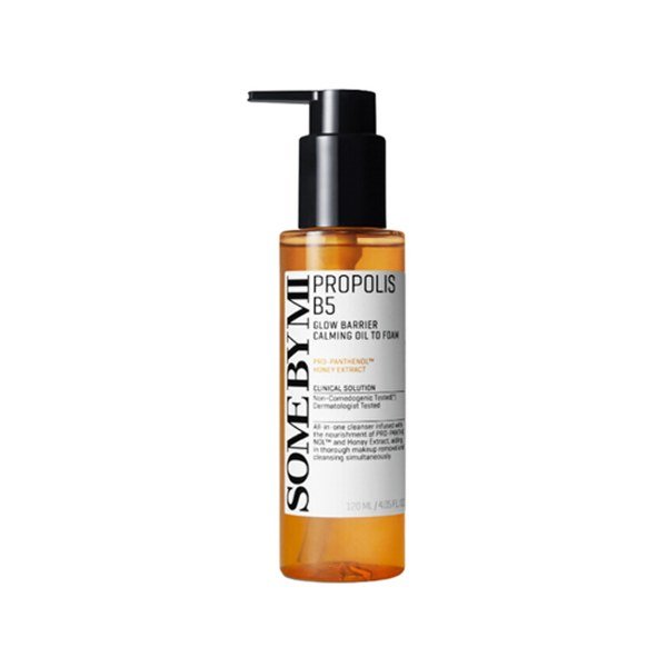Some By Mi Propolis B5 Glow Barrier Calming Oil to Foam 120ml face cleanser or face wash price in Bangladesh at Emart