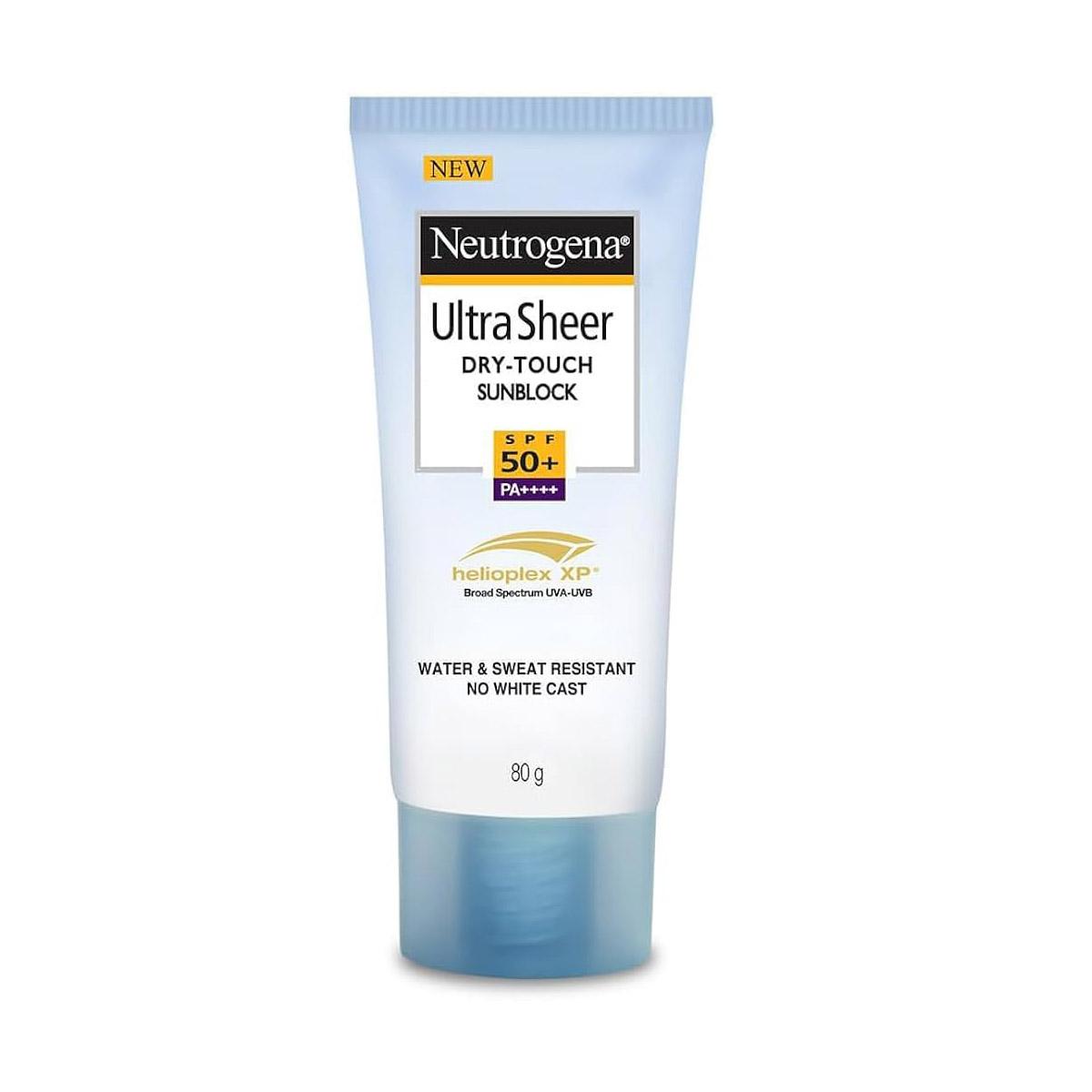 Neutrogena Ultra Sheer Dry-Touch Sunscreen Broad Spectrum SPF 50 80ml - Emart Skincare Bangladesh