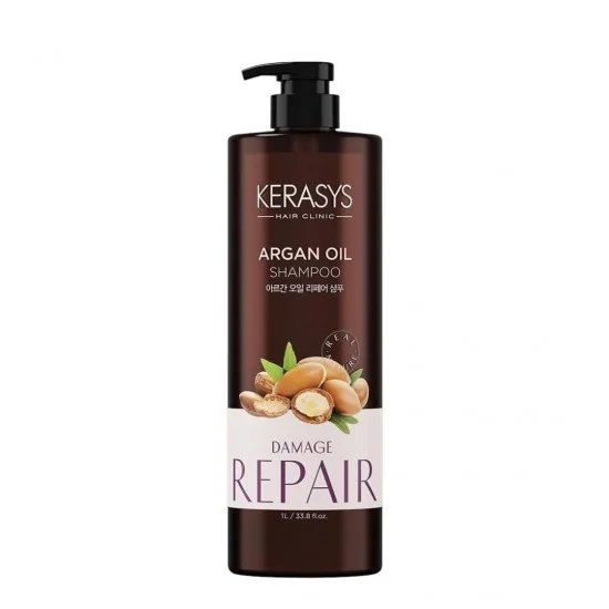 Kerasys Argan Oil Shampoo Damage Repair 1000ml - Emart Skincare Bangladesh