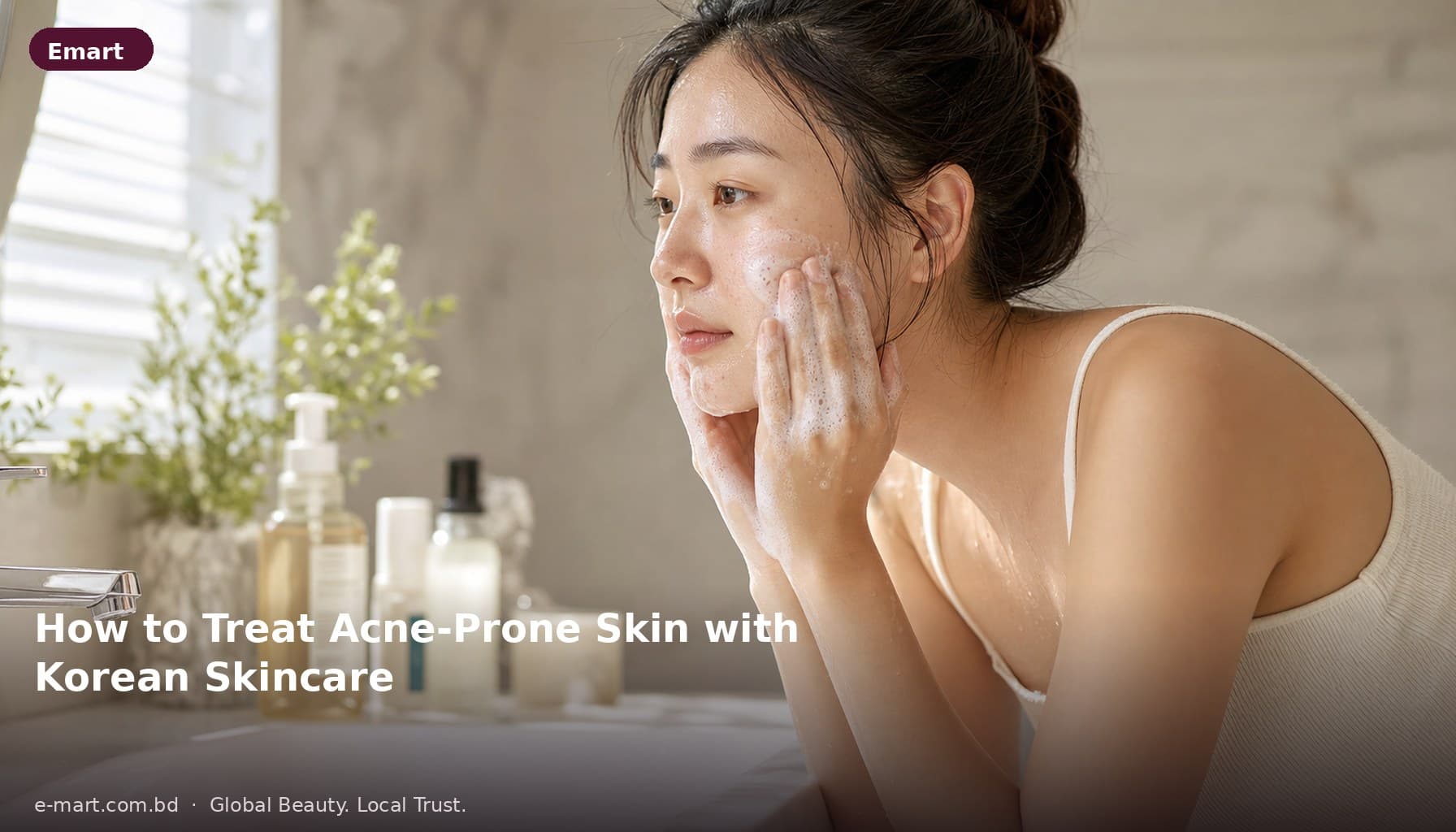 How to Treat Acne-Prone Skin with Korean Skincare
