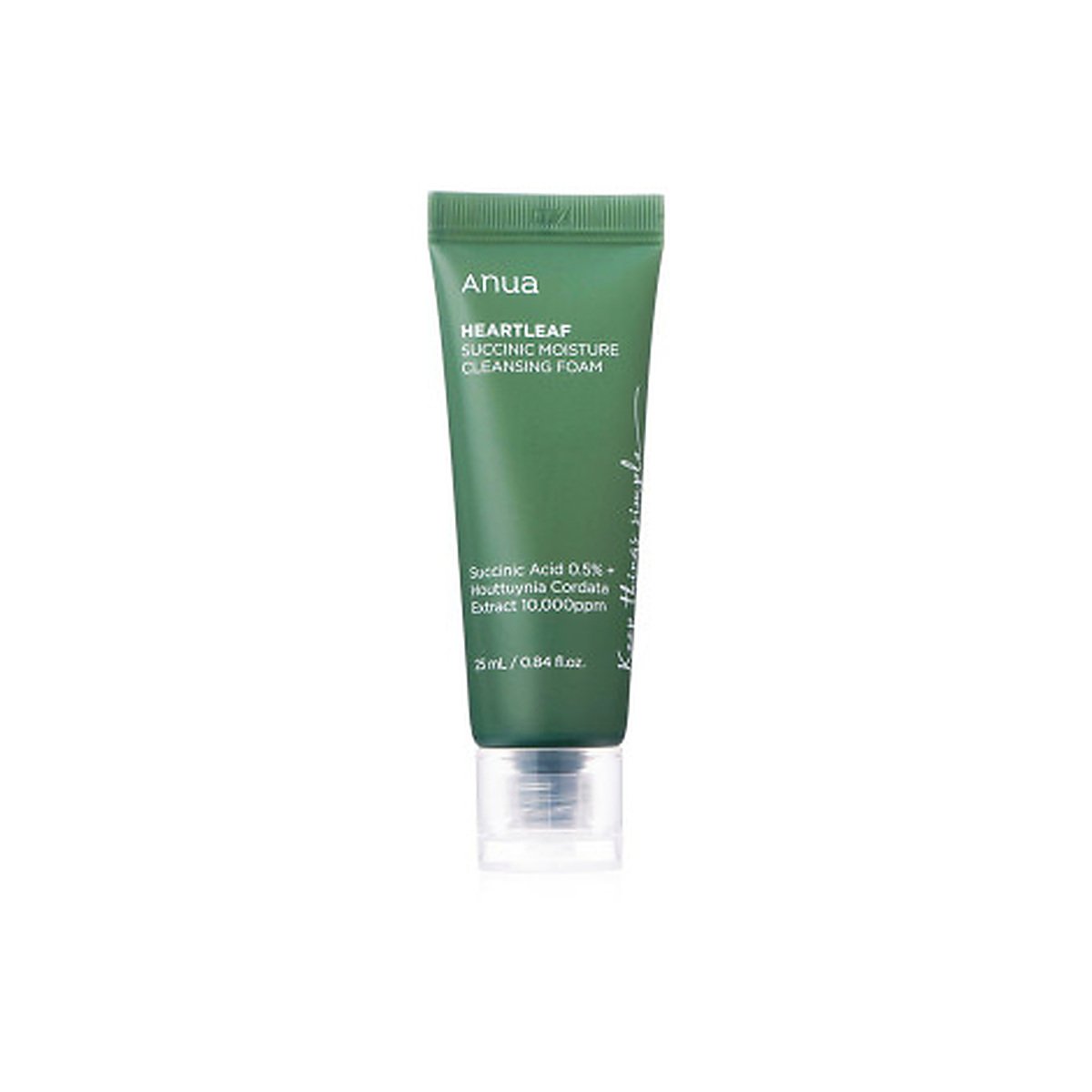 Anua Heartleaf Succinic Moisture Cleansing Foam 25ml - Emart Skincare Bangladesh