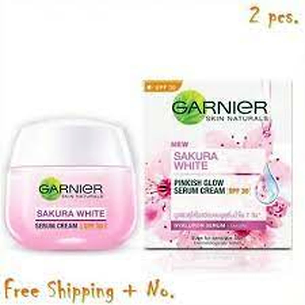 Garnier Sakura Glow Hyaluron Facial Cream SPF30 50ml - Emart Skincare Bangladesh