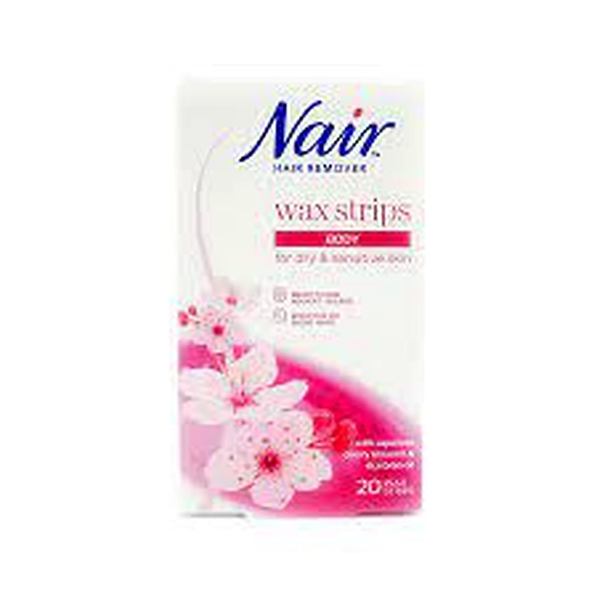 Nair Hair Remover Body 20 Wax Strips - Emart Skincare Bangladesh