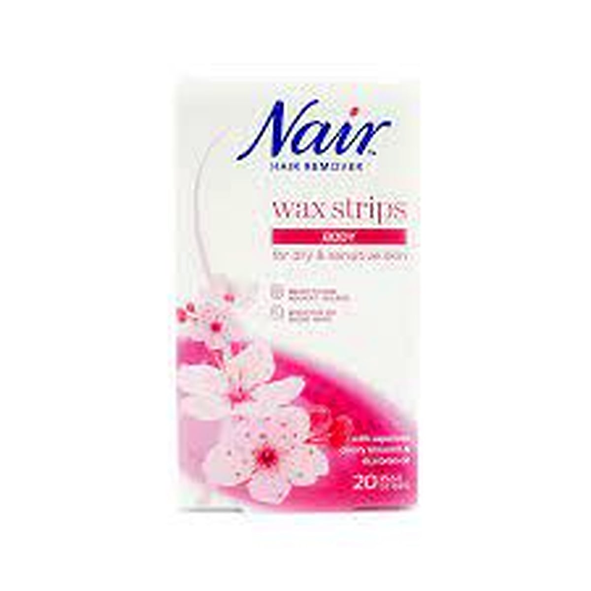 Nair Hair Remover Body 20 Wax Strips