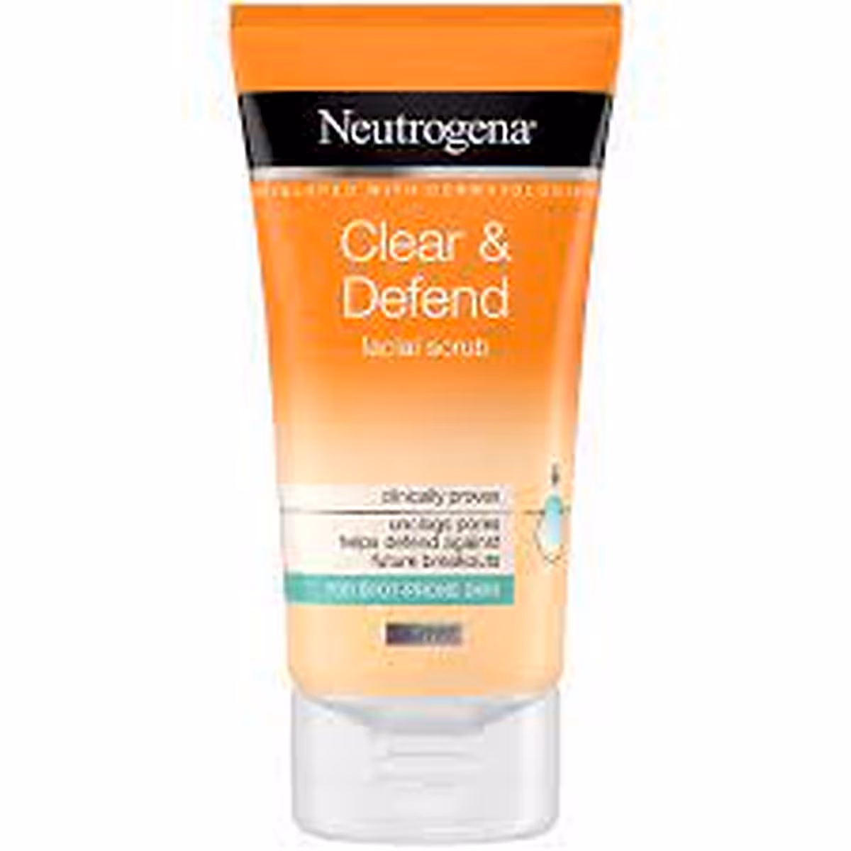 Neutrogena Clear & Defend Facial Scrub 150ml - Emart Skincare Bangladesh