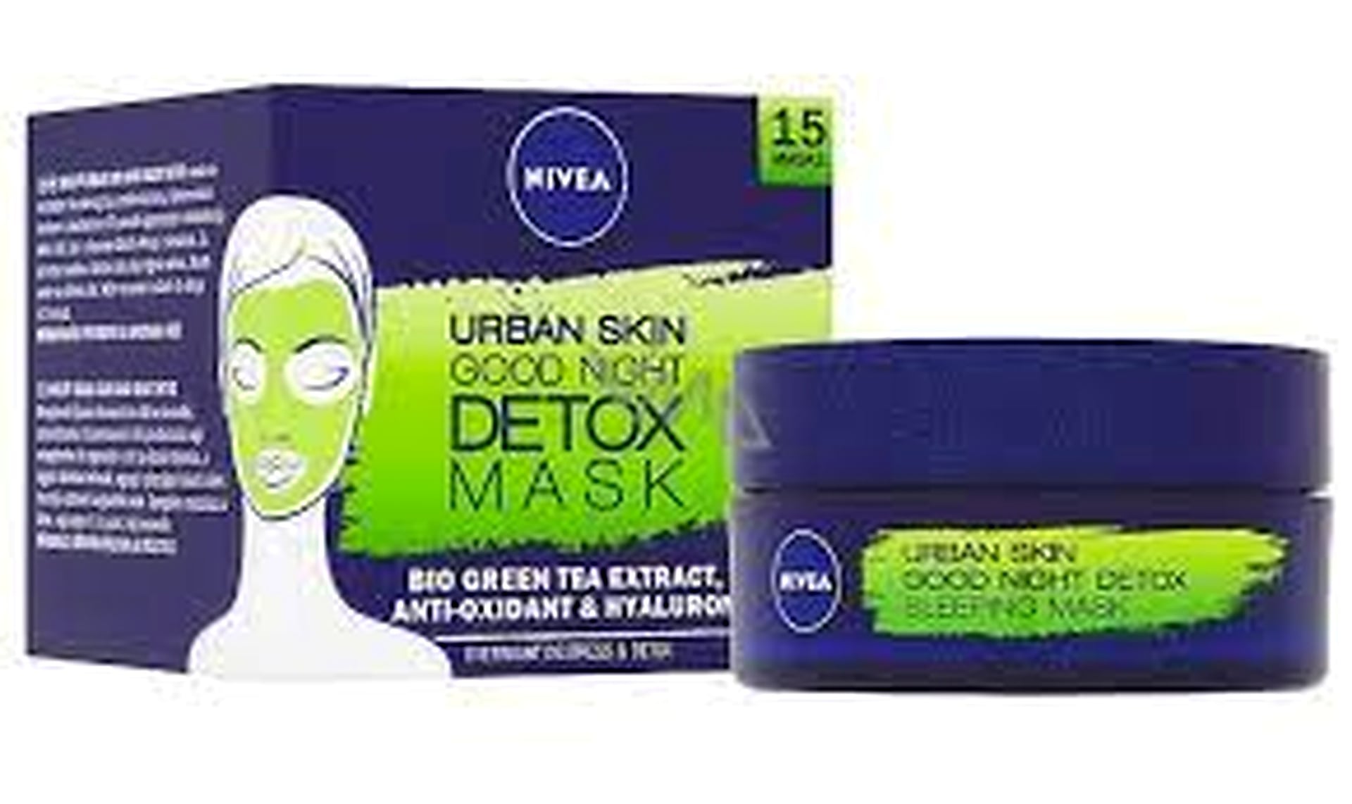 Nivea Urban Skin Detox Sleeping Mask 50ml