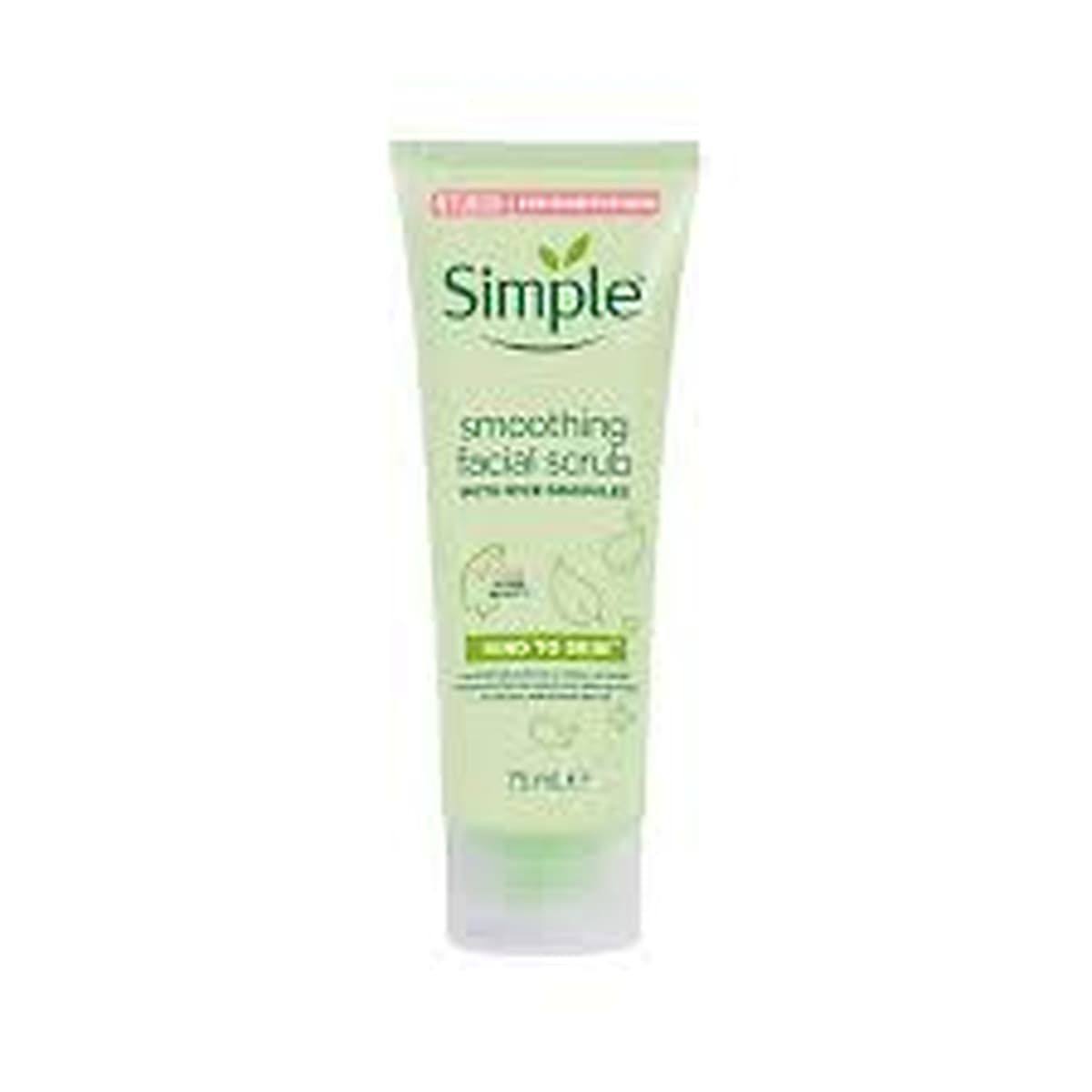 Simple Kind to Skin Smoothing Facial Scrub 75ml - Emart Skincare Bangladesh