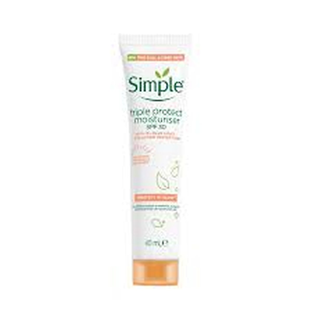 Simple Triple Protection Moisturiser SPF30 40ml