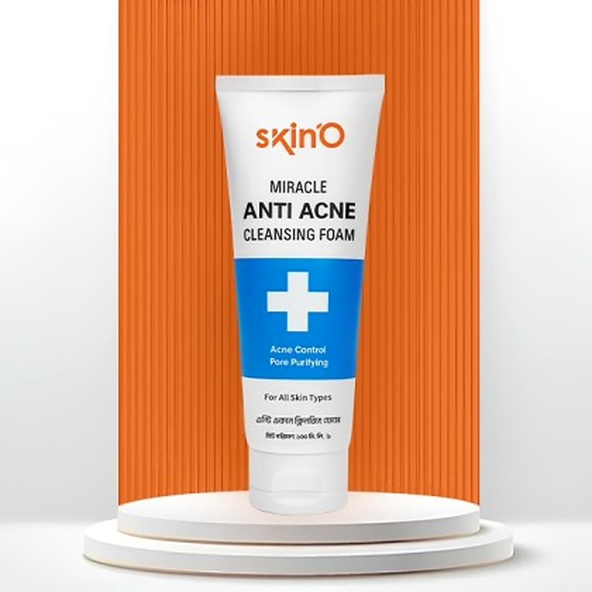 Skino Miracle Anti Acne Cleansing Foam 100ml - Emart Skincare Bangladesh