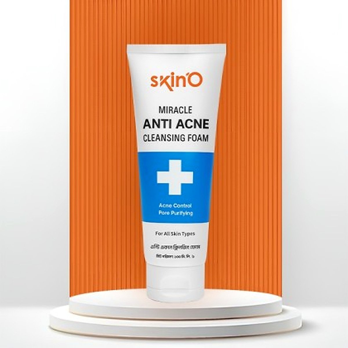 Skino Miracle Anti Acne Cleansing Foam 100ml - Emart Skincare Bangladesh