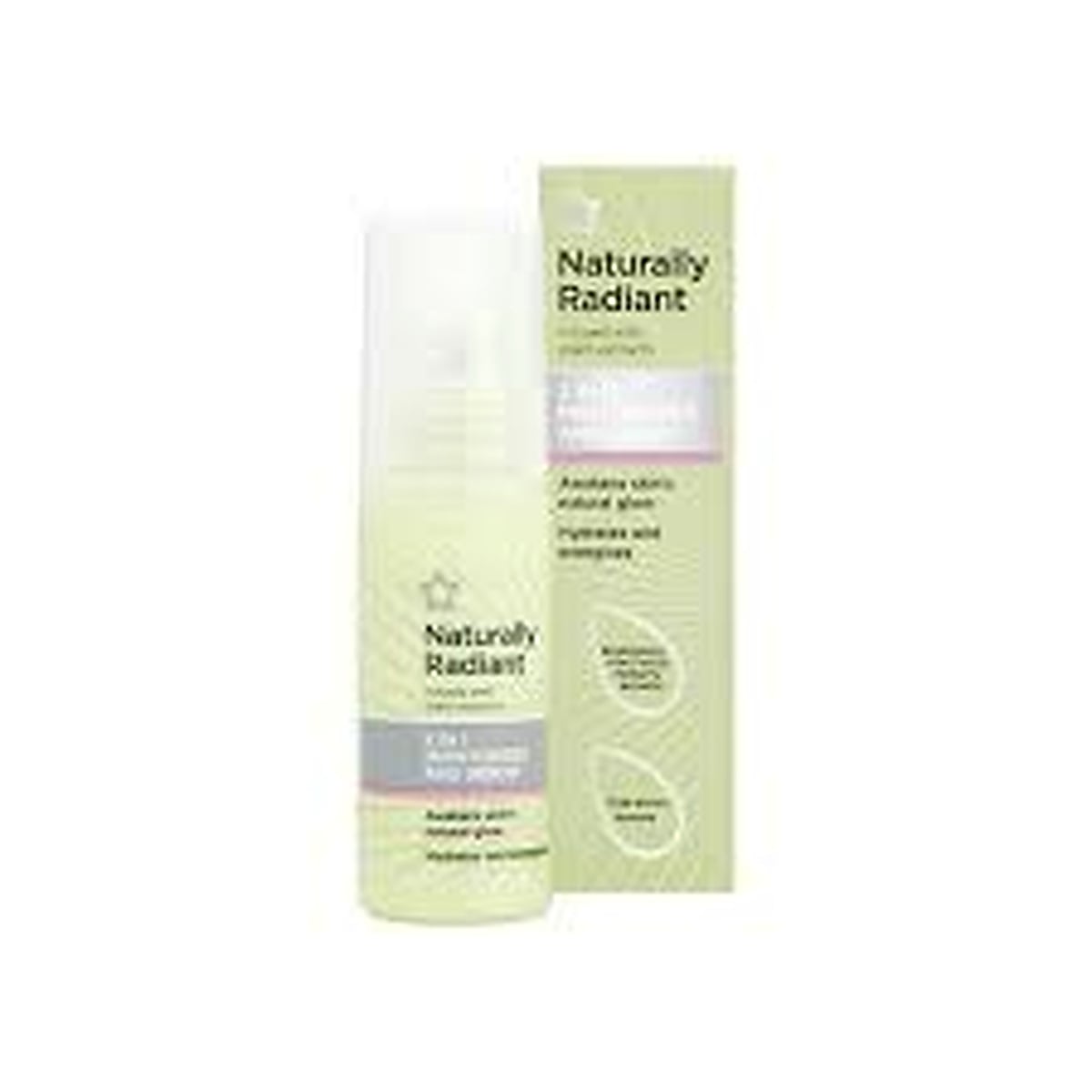 Superdrug Naturally Radiant 2in1 Moisturiser & Serum 50ml