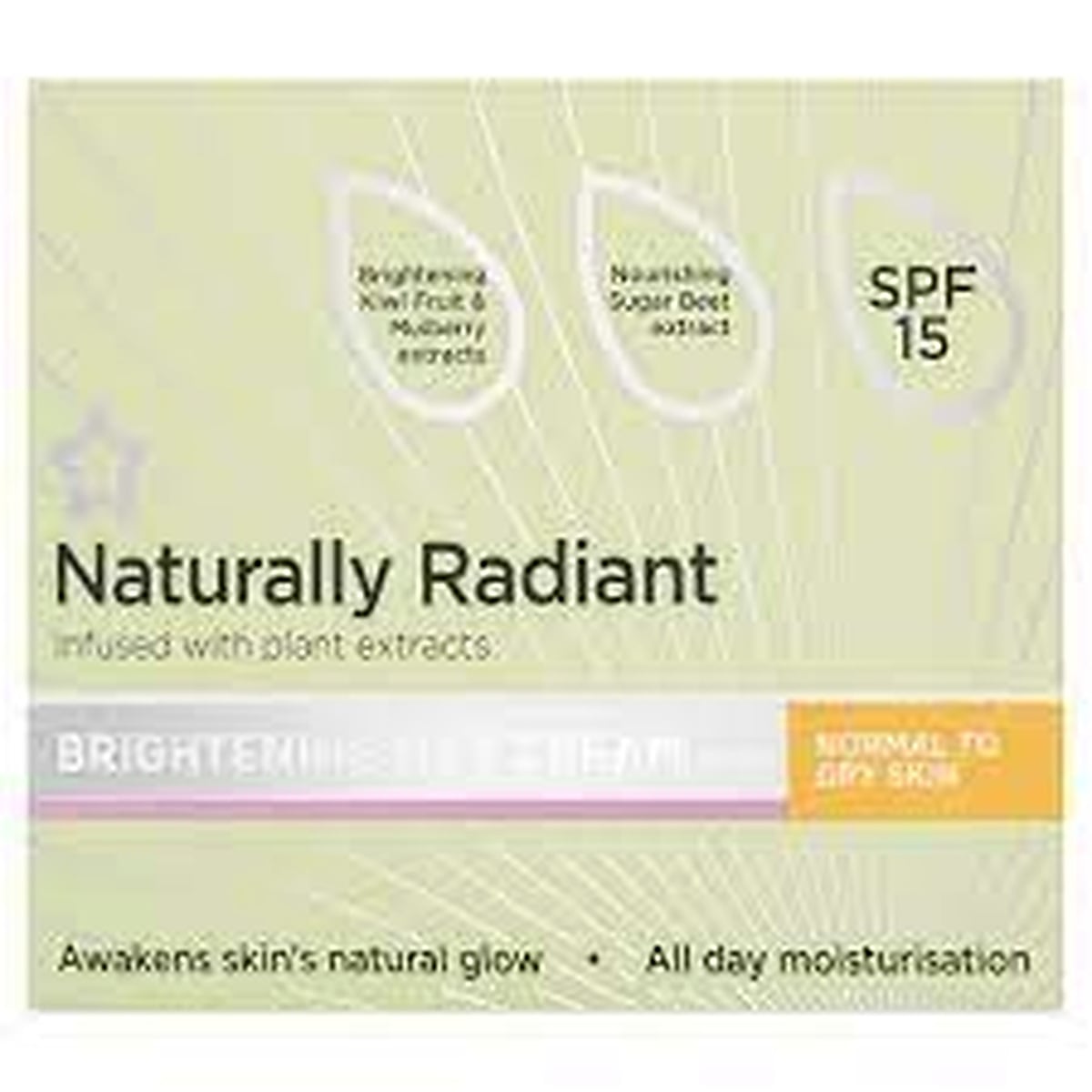 Superdrug Naturally Radiant Cream Normal/Dry Skin 75ml