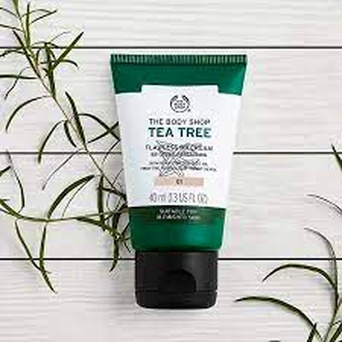 The Body Shop Tea Tree Flawless BB Cream- 01 Light - Emart Skincare Bangladesh