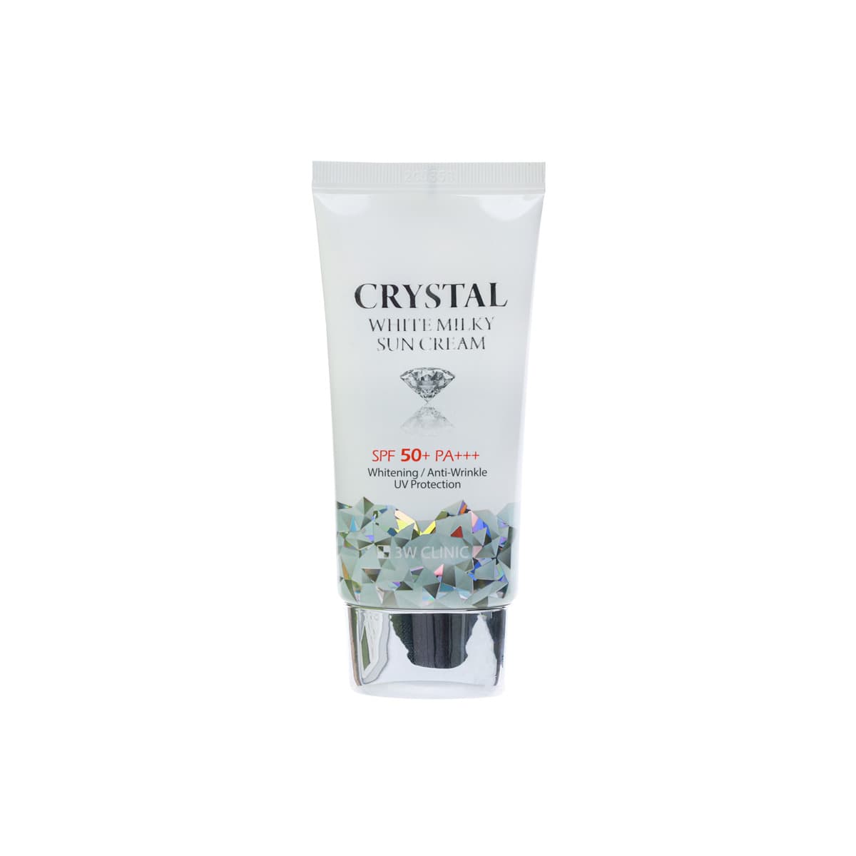 3W Clinic Crystal White Milky Sun Cream SPF 50+ PA+++ 50ml - Emart Skincare Bangladesh