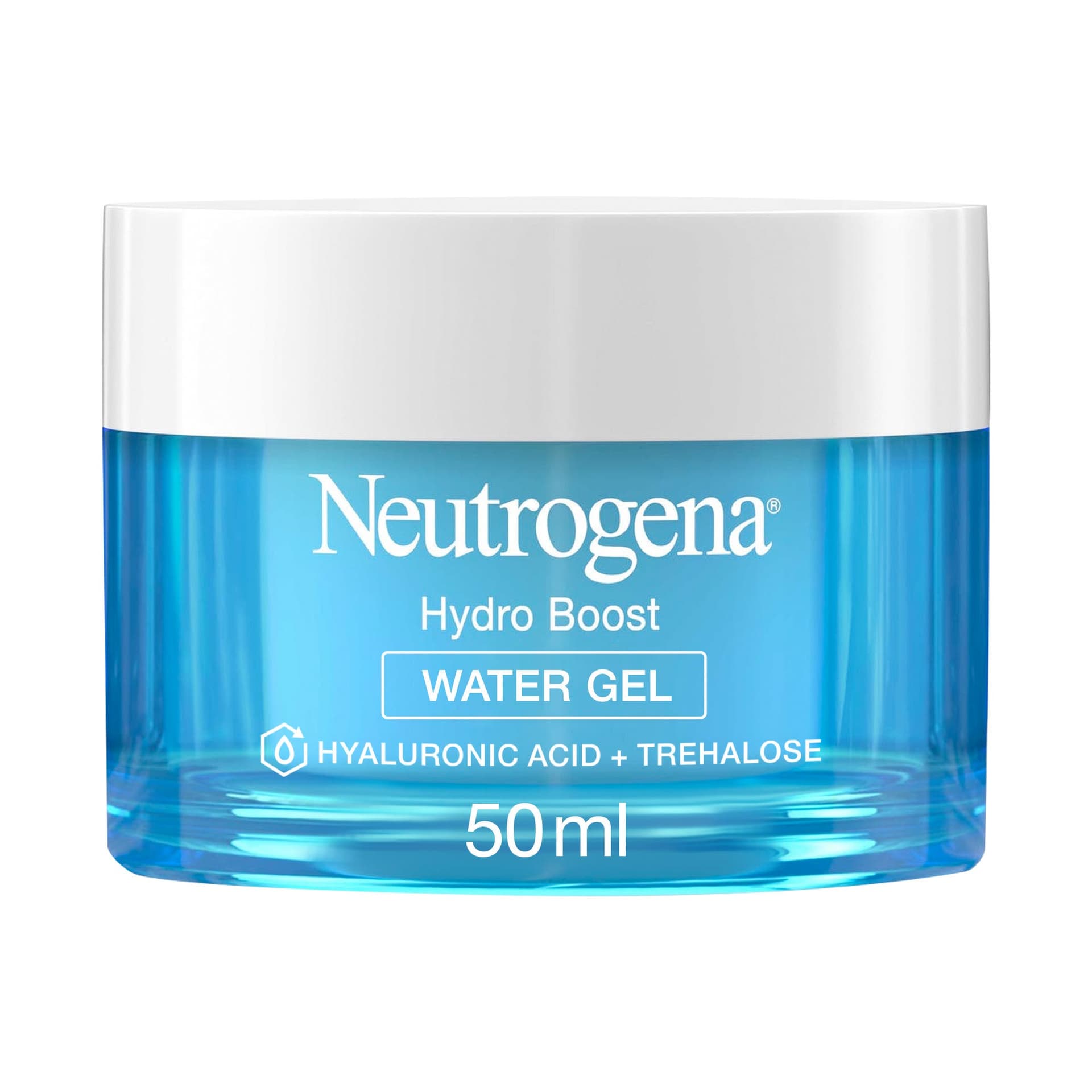 Neutrogena Hydro Boost Water Gel Moisturiser with Hyaluronic Acid & Trehalose – 50ml - Emart Skincare Bangladesh