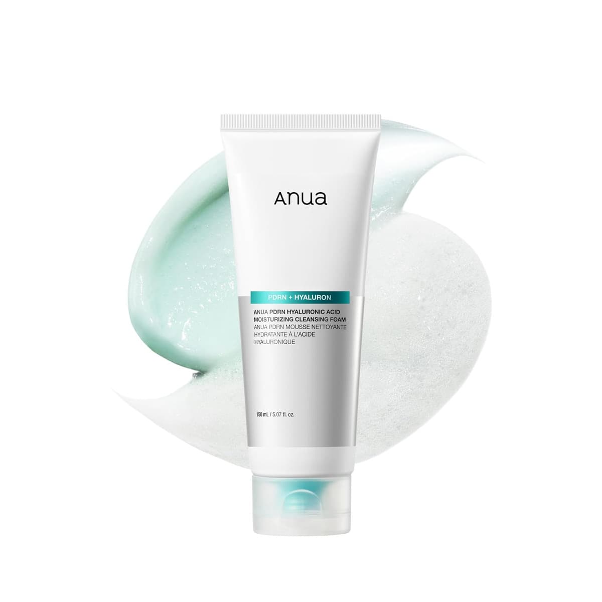 Anua PDRN Hyaluronic Acid Moisturizing Cleansing Foam 150ml - Emart Skincare Bangladesh