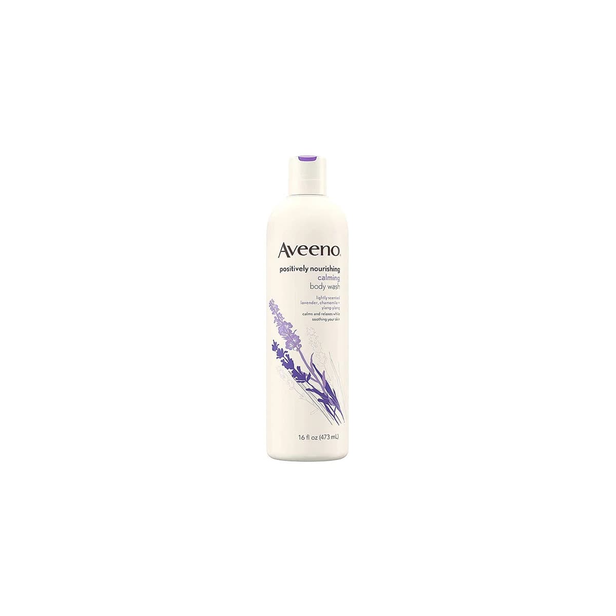 Aveeno Positively Nourishing Calming Lavender Body Wash – 473ml - Emart Skincare Bangladesh