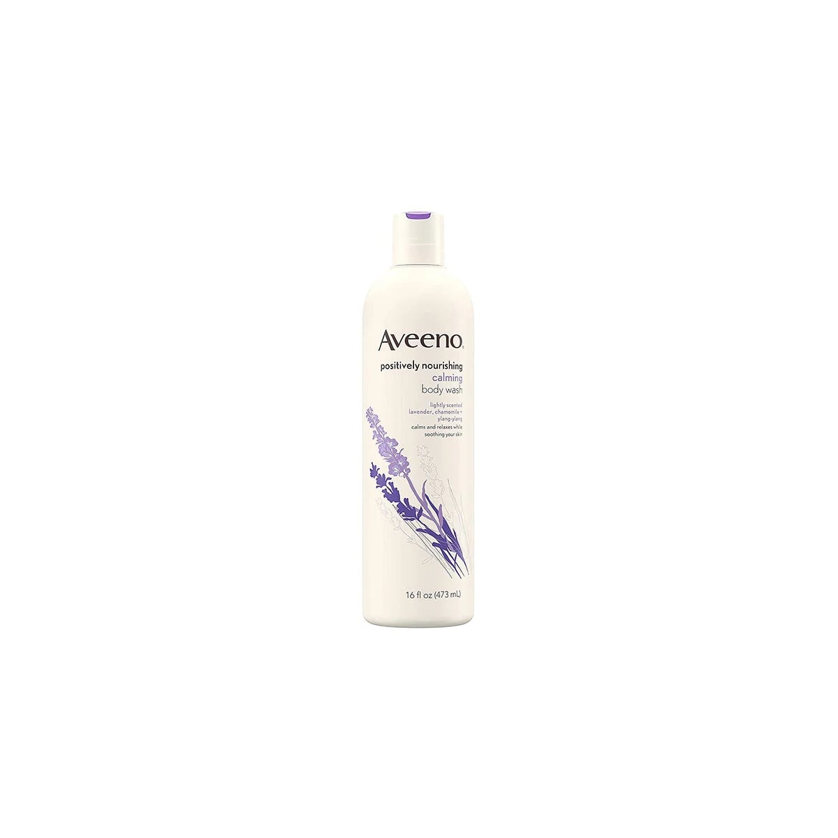 Aveeno Positively Nourishing Calming Lavender Body Wash – 473ml