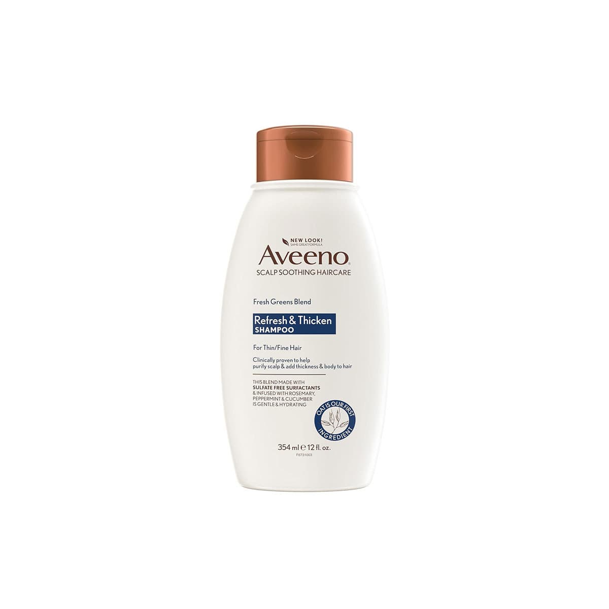 Aveeno Scalp Soothing Fresh Greens Blend Shampoo – 354ml - Emart Skincare Bangladesh