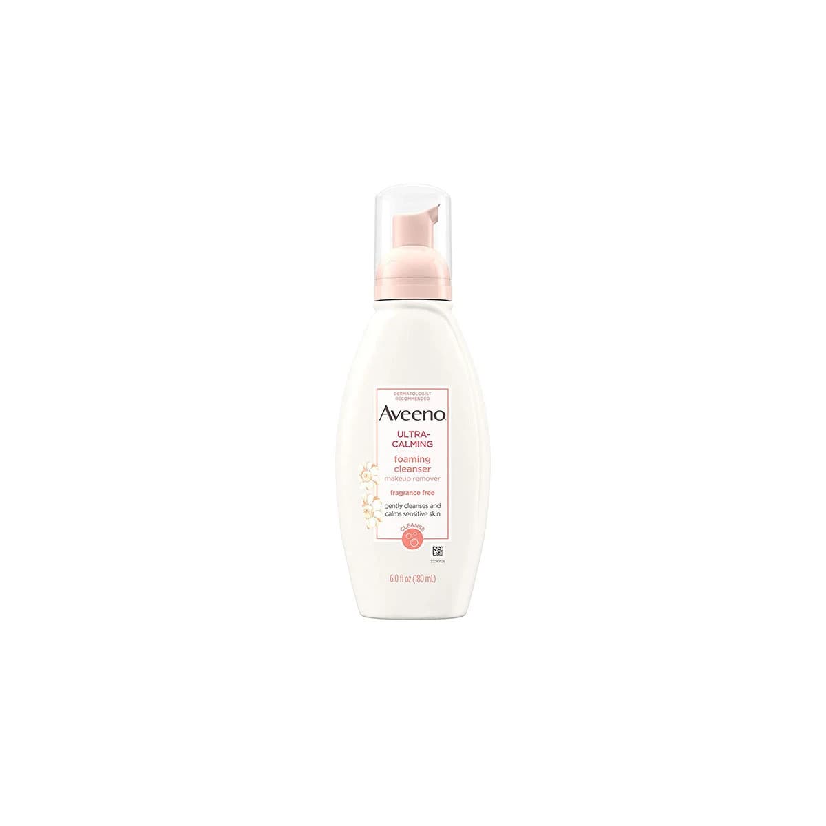 Aveeno Ultra-Calming Foaming Cleanser Makeup Remover – 180ml - Emart Skincare Bangladesh