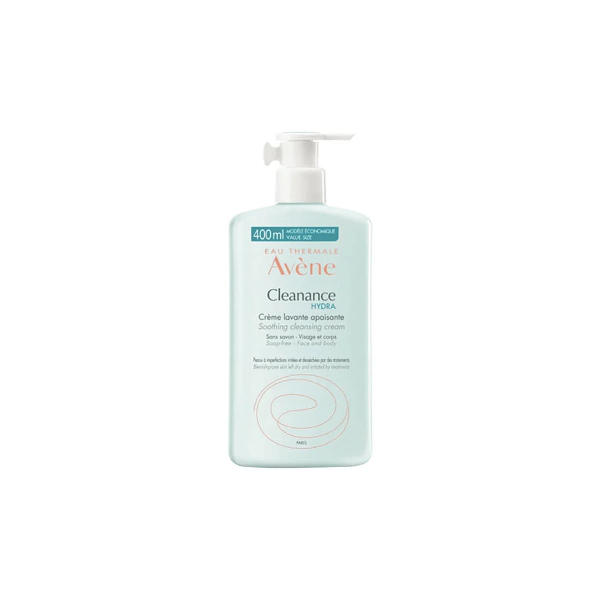 Avene Cleanance Hydra Soothing Cleansing Cream – 400ml - Emart Skincare Bangladesh