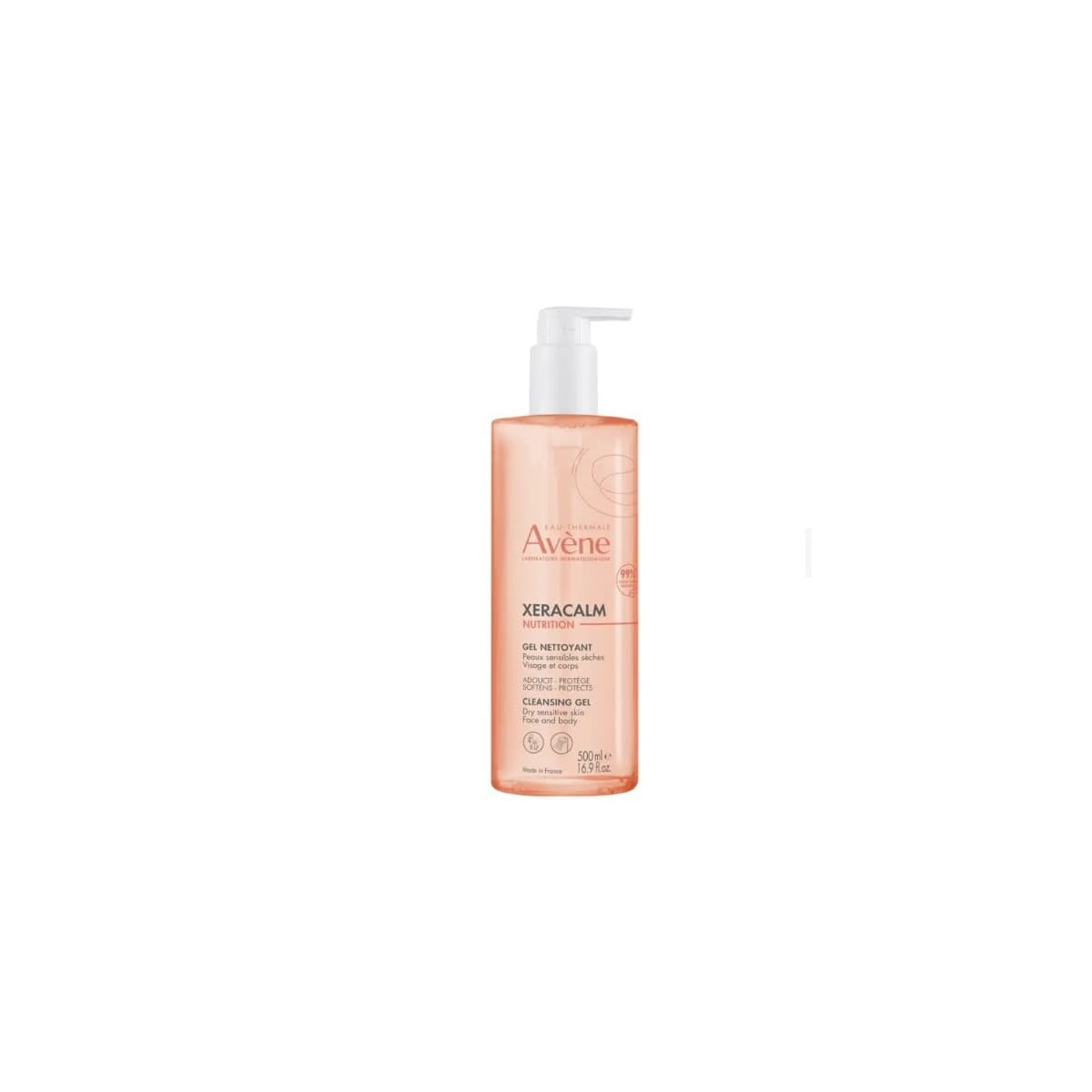 Avene Xeraclam Nutrition Cleansing Gel for Dry Sensitive Skin 500ml - Emart Skincare Bangladesh