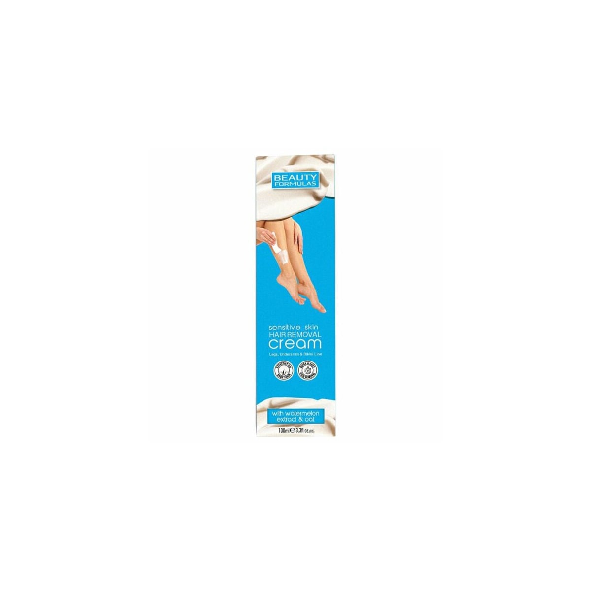 Beauty Formulas Hair Remover Cream Sensitive 100ml