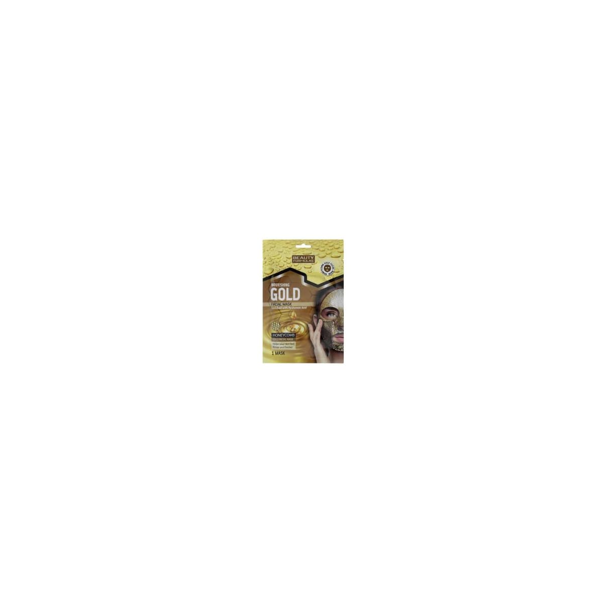 Beauty Formulas Nourishing Gold Facial Mask With Honeycomb - Emart Skincare Bangladesh